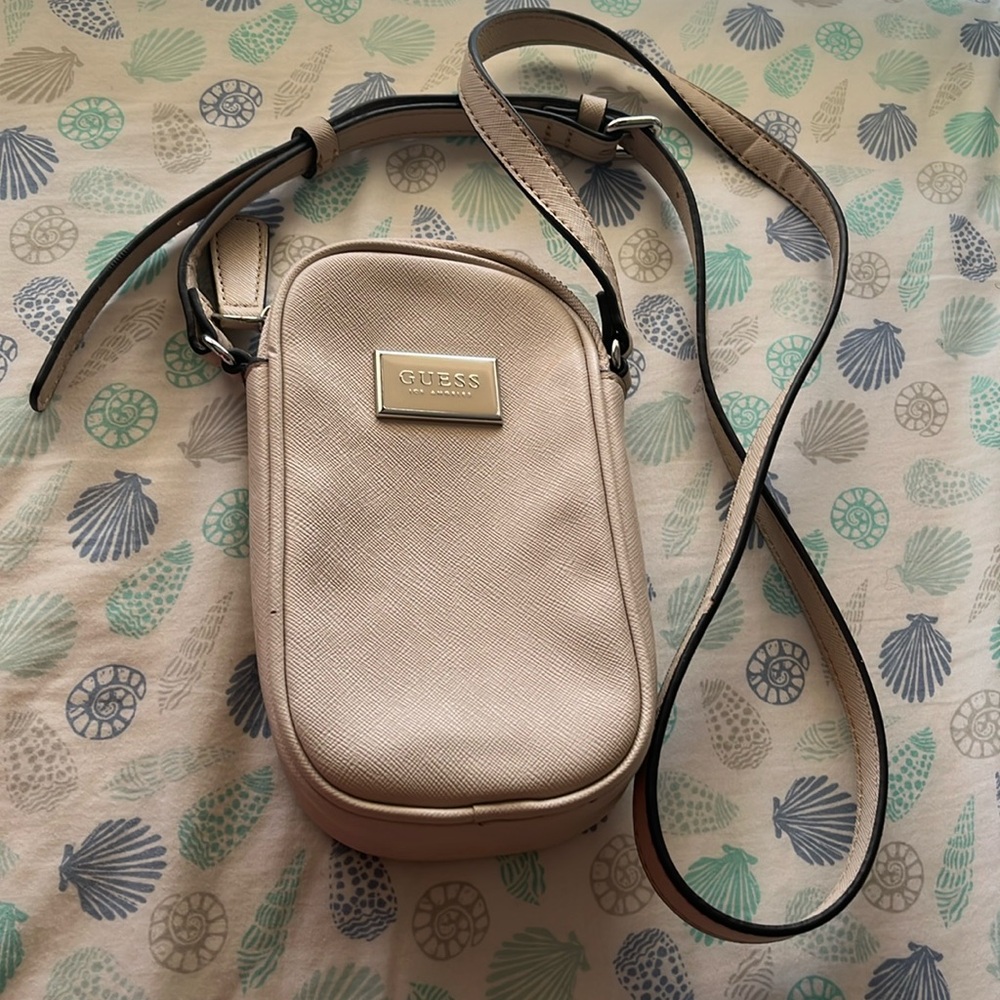 Guess Terrance mini bag color sand tan beige